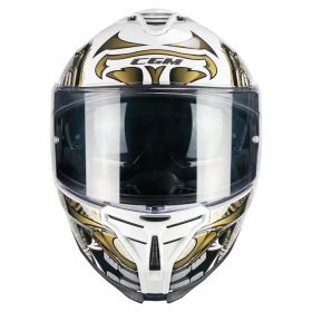 Full Face Helmet CGM 363S SHOT NIPPO White Gold