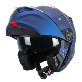 Casco Modulare CGM 568A BER Mono Blu Satinato Lucido