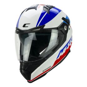 Dual Road Helmet CGM 666S TWIN HITRACK White Blue Red