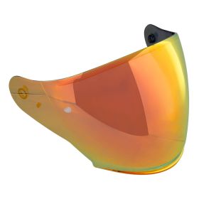 Roter schillernder Visier für CGM 136 DNA Jet-Helm