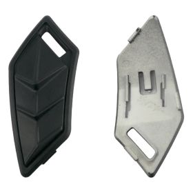 Prese Aria Anteriori Casco CGM 155 RUSH Nero Opaco