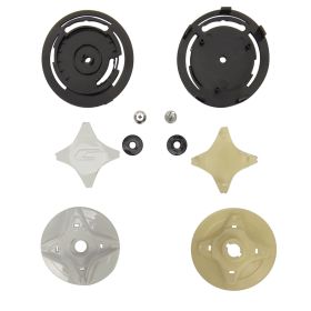 Kit Fissaggio Visiera Bianco per Casco Jet CGM 169 ILLI