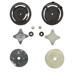 Kit Fissaggio Visiera Grigio per Casco Jet CGM 169 ILLI