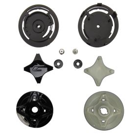 Kit Fissaggio Visiera Nero per Casco Jet CGM 169 ILLI