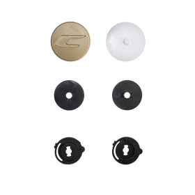 Kit de fixation de visière dorée pour casque CGM 191 PIX Jet