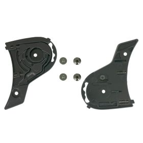Kit Fissaggio Visiera Nero per Casco CGM 265 LUCKY
