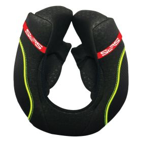 SOS Black Yellow Helmet Padding with Cushions CGM 360 KAD Size S