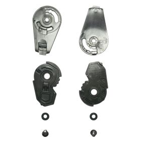 Kit Fissaggio Visiera-Mentoniera Nero per Casco Modulare CGM 568 BER