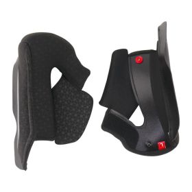 Black Cushion Pair CGM 569 C-MAX Helmet Size XL