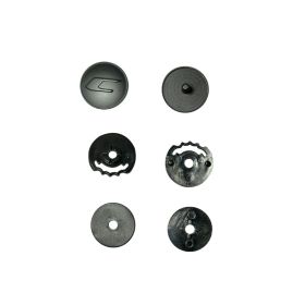 Kit Fissaggio Visiera Nero per Casco CGM 801 EBI