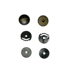 Black Gold Visor Fixing Kit for CGM 801 EBI Helmet