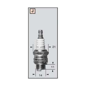 CHAMPION CCH10 Motorcycle spark plug