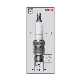 CHAMPION CCH25 Motorcycle spark plug