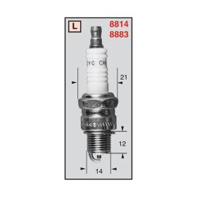 CHAMPION CCH327 Motorcycle spark plug
