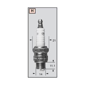 CHAMPION CCH587 Motorcycle spark plug