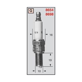 CHAMPION CCH709 Motorcycle spark plug