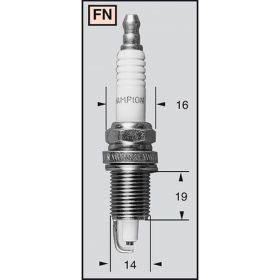 CHAMPION CCH7953 Motorcycle spark plug