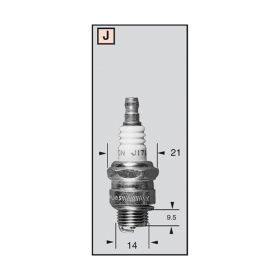 CHAMPION CCH947 MOTORCYCLE SPARK PLUG