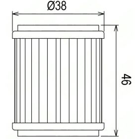FILTRO OLIO CHAMPION COF040