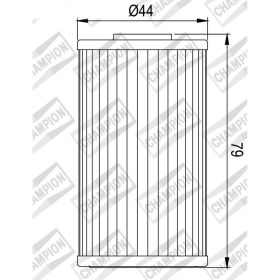 FILTRO OLIO CHAMPION COF462