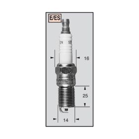 CHAMPION OE031/T10 Motorcycle spark plug