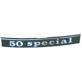 Plaque spéciale noire/aluminium 50 132x17 mm 2 broches distance centrale 110 mm
