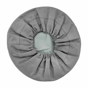 Copriruota CIF in ecopelle grigia per pneumatico 8 con borsa
