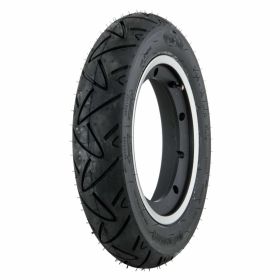 Pneu CONTINENTAL ContiTwist 10 tubeless noir mat bord brillant approuvé KBA 51612