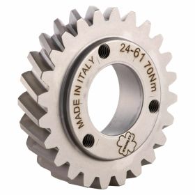 CRIMAZ Pignon hélicoïdal 24 dents 44,5 mm pour 24/61 avec cône