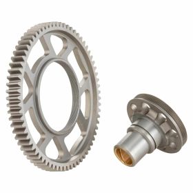 Replaceable primary pinion with CRIMAZ Z69 hub