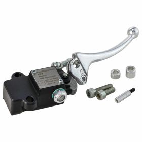 Pompe de frein CNC noire réglable avec levier inclus