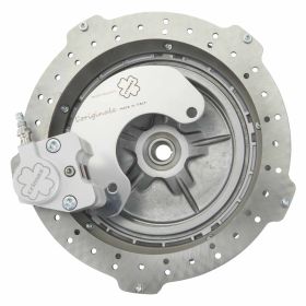 CRIMAZ Vorderen Scheibenbremse für 10-Speichen-Felge silberne Bremssattel
