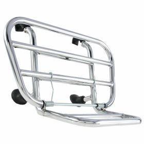 CUPPINI Frontgepäckträger Traveller 45x25 cm Chrom Klappbar