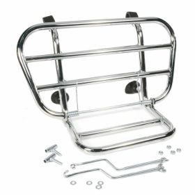CUPPINI Frontgepäckträger Traveller 45x25 cm Chrom Klappbar