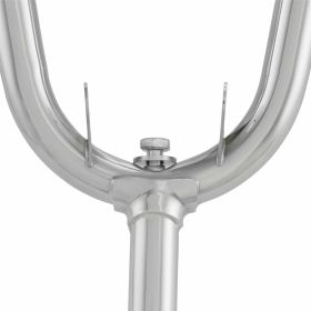CUPPINI handlebar 22 mm chrome with screw and cone