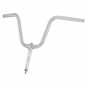 CUPPINI 22 mm Chrome Handlebar with Screw and Cone