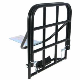 Portapacchi CUPPINI posteriore ribaltabile 23x25 cm nero 2 barre
