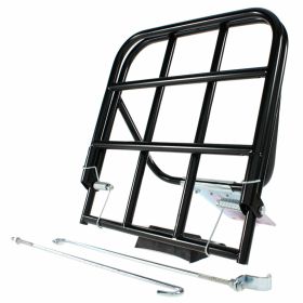 Portapacchi CUPPINI posteriore ribaltabile 23x25 cm nero 2 barre
