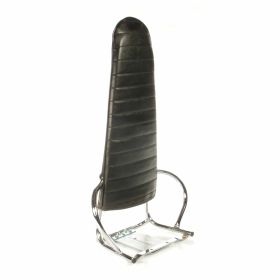 CUPPINI 700 mm Chrome Sissy Bar for motorcycle comfort and style