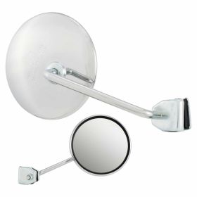 CUPPINI 100 mm Round Rearview Mirror Elegant and Functional