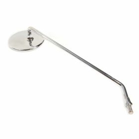 CUPPINI Right Mirror Ø97 mm in Chrome with 290 mm Bar