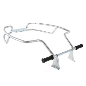 CUPPINI Traveller perimeter hood with double tube and footrests for stability