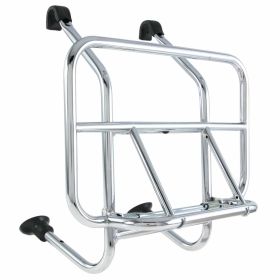 CUPPINI Front Folding Luggage Rack 38x26 cm Chrome Frame Distance 16 cm