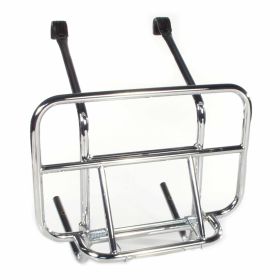 CUPPINI Front Folding Luggage Rack 38x26 cm Chrome Frame Distance 16 cm