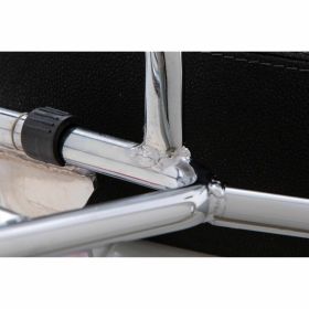 CUPPINI Frontklappgepäckträger 38x25 cm in Chrom