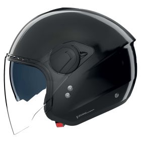 Casco jet urbano NOLAN N20-2 Visor Classico 301 nero lucido