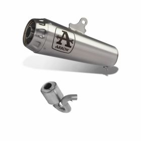 ARROW Pro-Race Nichrom Slip-On Rennschalldämpfer Verbindung Ducati Scrambler 800 Classic