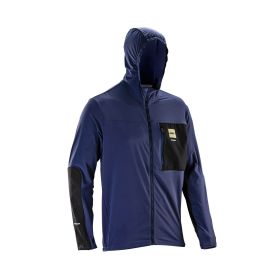 LEATT Windblock 1.0 MTB Windbreaker-Jacke Galaxy Blau Ultralight Slim Fit
