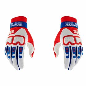 100% LANGDALE Motocross Gloves Red/White/Blue