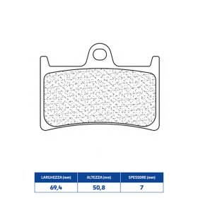 CL BRAKES 3091MSC Bremsbeläge Paar gesinterte Verbindung für YAMAHA